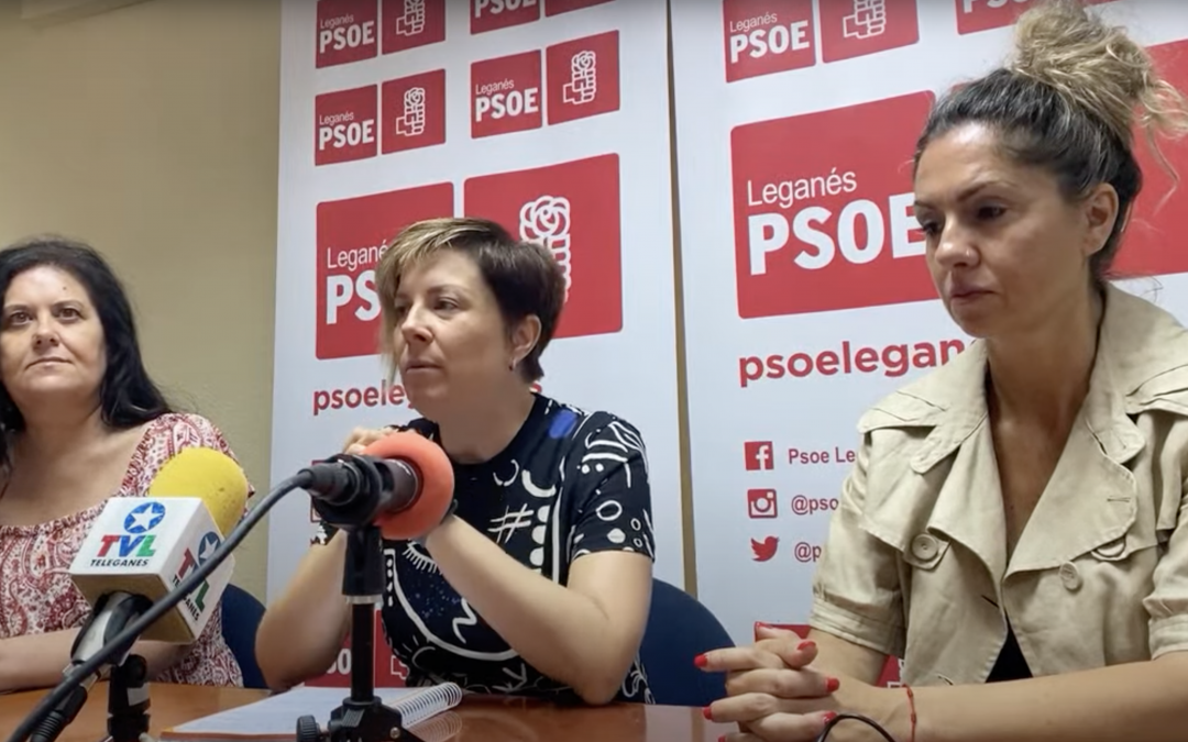 El PSOE de Leganés acusa al Ayuntamiento de maltrato
