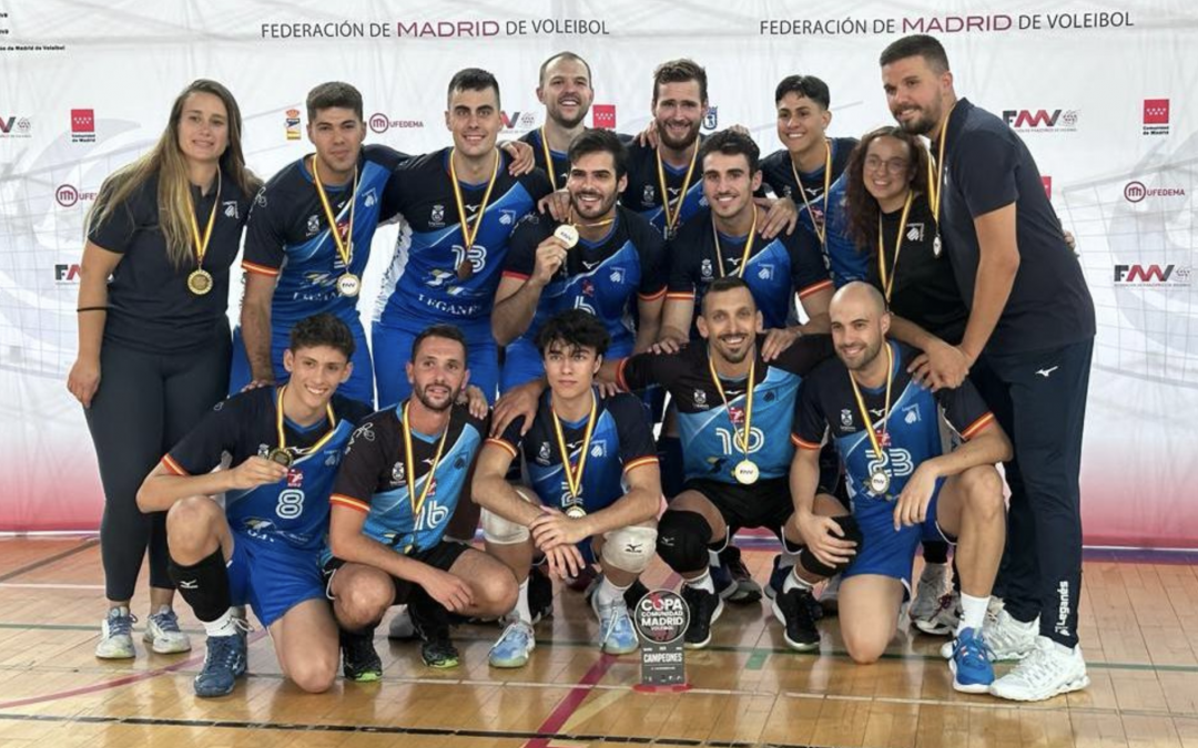 El Club Voleibol Leganés se proclama campeón de la Copa Comunidad de Madrid 2023