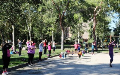 Inauguración de la nueva temporada de Puntos Activos en Leganés con la Marcha Activa