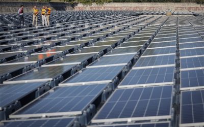 Se inaugura la primera instalación fotovoltaica flotante para energía limpia y renovable en la Comunidad de Madrid