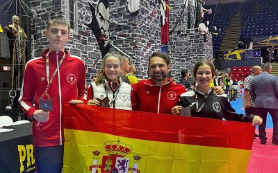 Éxito para los deportistas de la escuela de taekwondo Club Sánchez Élez-Sanabria de Leganés en competencias internacionales