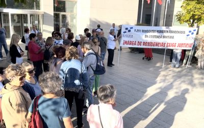 Familiares de fallecidos en residencias de Leganés exigen al Ayuntamiento que formalice el recurso en el Supremo