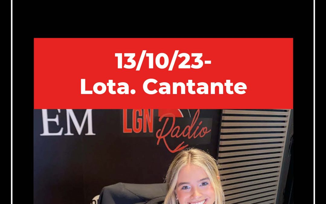 La cantante “Lota” número 1 en nuestras reproducciones semanales