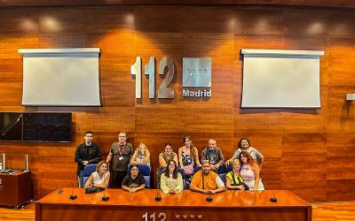 Alumnos visitan las Emergencias Madrid 112