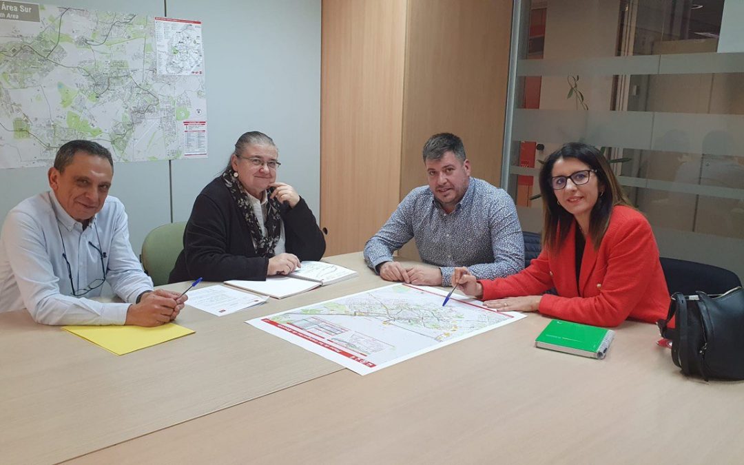 Alcorcón Aborda Mejoras en la Red de Autobuses de la Ciudad en Reunión con el Consorcio Regional de Transportes