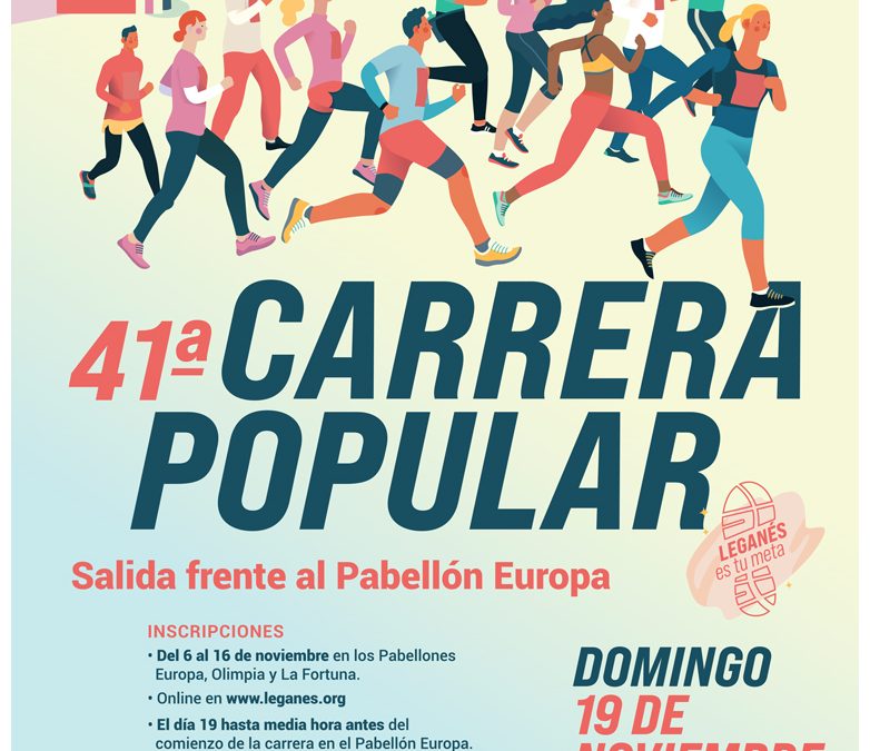 Leganés se prepara para la 41a Carrera Popular: ¡Corre y disfruta!