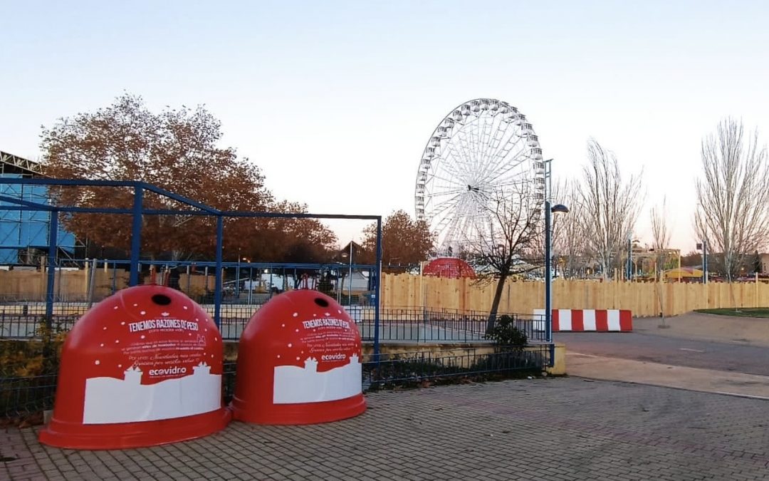 Leganés lanza una campaña para reciclar vidrio en Navidad