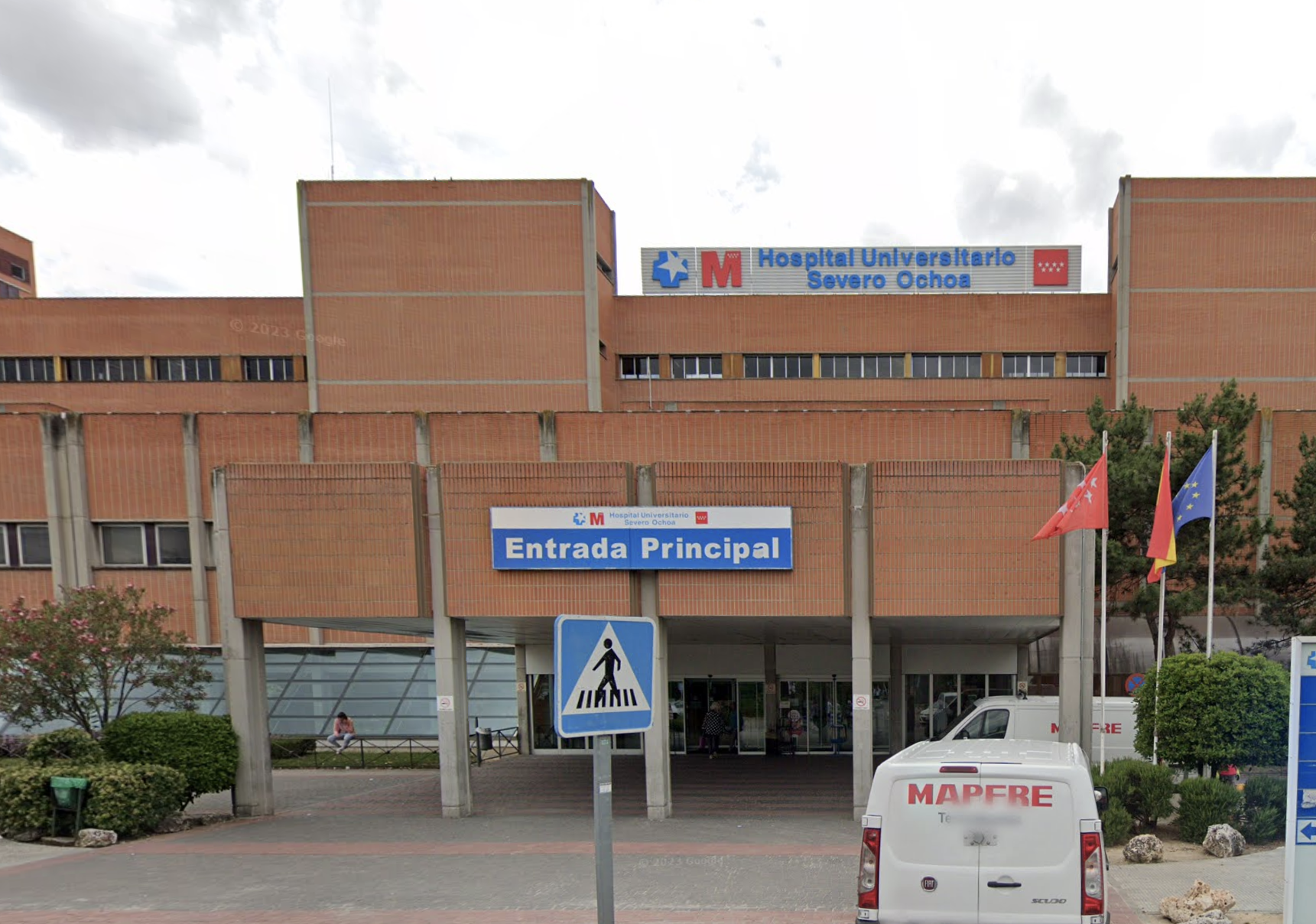 El Hospital Severo Ochoa de Leganés no está colapsado
