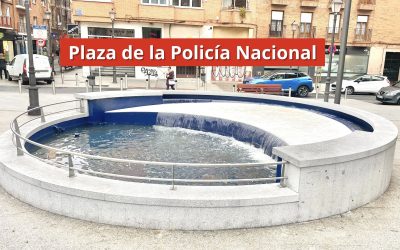 De calle de La Luna a Plaza de la Policía Nacional