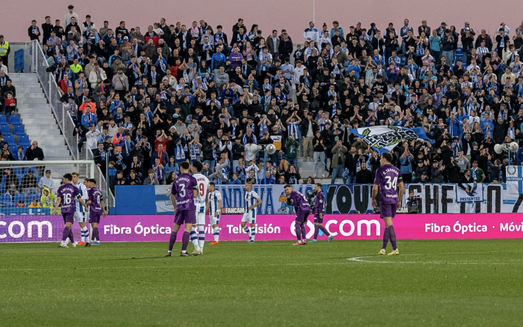 C.D. Leganés mantiene el liderato tras igualar ante el Real Valladolid