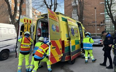 Hombre de 47 años herido grave tras caer desde 7 metros en Moratalaz