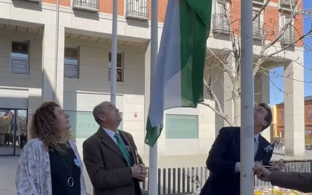 Acto institucional por el Día de Andalucía en Leganés: Presidido por el alcalde Recuenco y con la participación de la Casa Regional