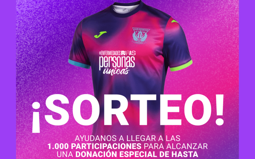 Nara Seguros realizará un sorteo de 10 camisetas del C.D. Leganés en apoyo al Día Mundial de las Enfermedades Raras