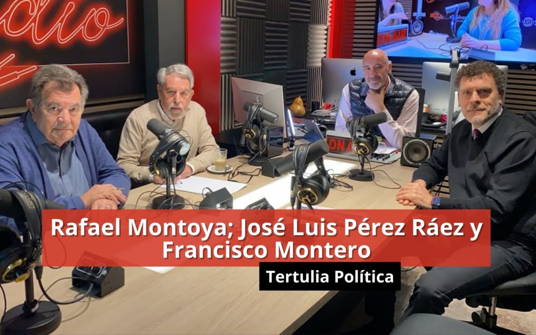08-02-24 Tertulia – Rafael Montoya, José Luis Pérez Ráez y Francisco Montero