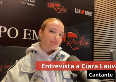 29-02-24 Entrevista a Ciara Lauve. Cantante