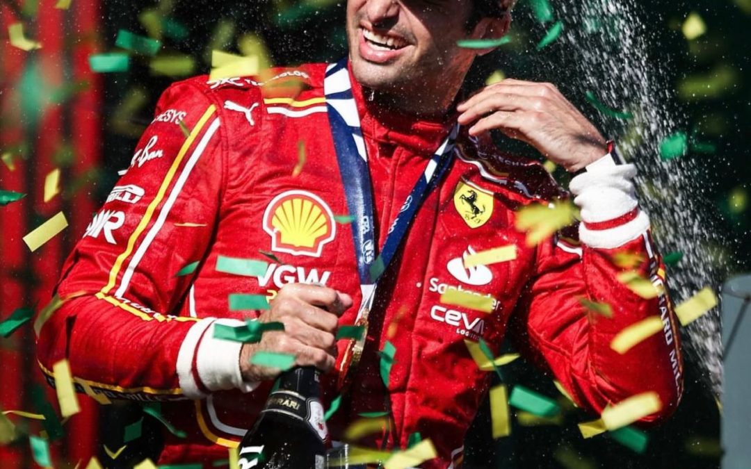 Carlos Sainz triunfa en Australia: Tercera victoria en la Fórmula 1
