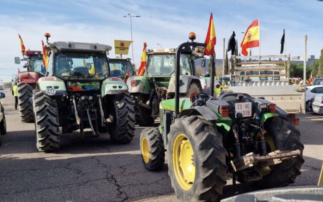El sector agrario protagoniza una tercera gran manifestación en Madrid tras seis semanas de protestas