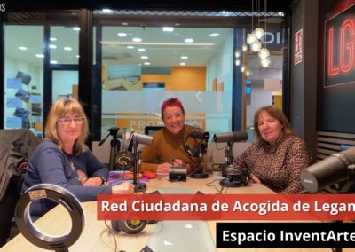 12/03/24 Red Ciudadana de Acogida de Leganés. Espacio InvenArte