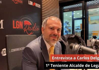 13/03/24 Entrevista a Carlos Delgado. 1º Teniente Alcalde de Leganés