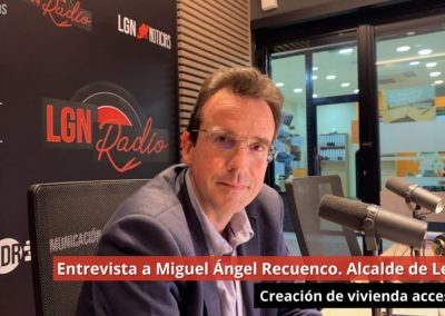 20/03/24 Entrevista a Miguel Ángel Recuenco. Alcalde de Leganés. Creación de vivienda accesible