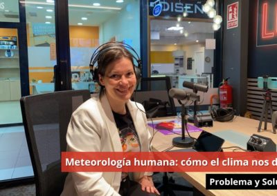 20/03/24 Meteorología humana: cómo el clima nos define. Problema y Solución