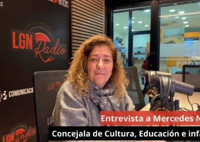 25/03/24 Entrevista a Mercedes Neria. Concejala de Cultura, Educación e infancia