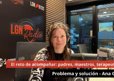 27-03-24 El reto de acompañar: padres, maestros, terapeutas. Problema y solución – Ana Gaer