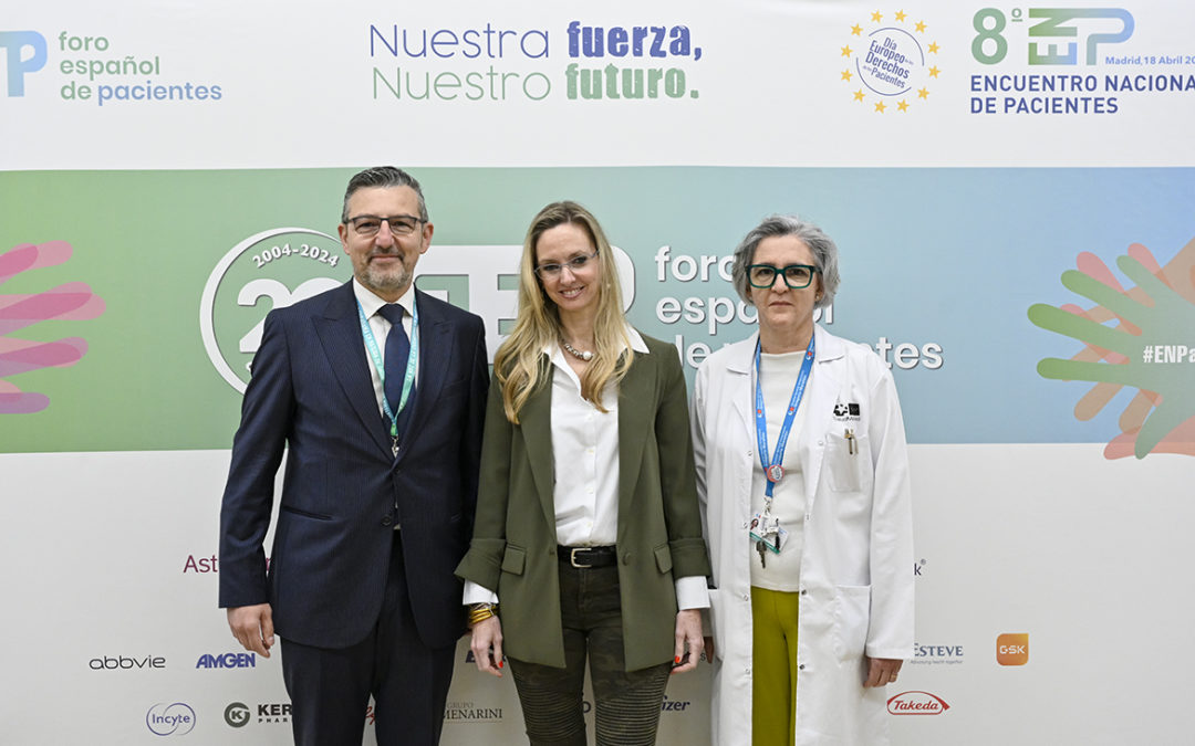 VIII Encuentro Nacional de Pacientes en Madrid: Laura Gutiérrez destaca la importancia del cuidado sanitario