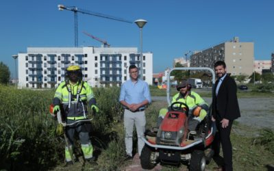 Alcorcón inicia campaña de desbroce para prevenir incendios y controlar plagas