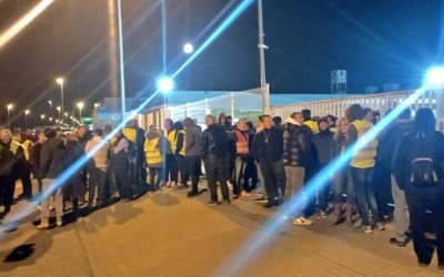 La huelga de autobuses en el sur de Madrid continúa sin solución