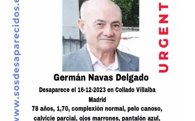 Hallan cuerpo en Collado Villalba: Posible vínculo con desaparición de hombre de 78 años