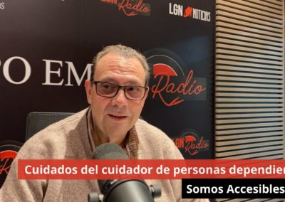 2/04/24 Cuidados del cuidador de personas dependientes. Somos Accesibles