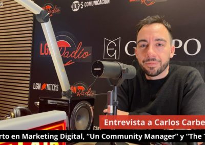 8/04/24 Entrevista a Carlos Carbellido, de “Un Community Manager” y “The Troop”