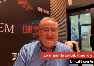 08/04/24 Lo mejor: la salud, dinero y amor. Un café con Antonio