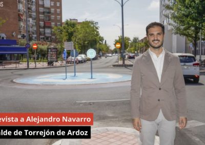 10/04/24 Entrevista a Alejandro Navarro. Alcalde de Torrejón de Ardoz