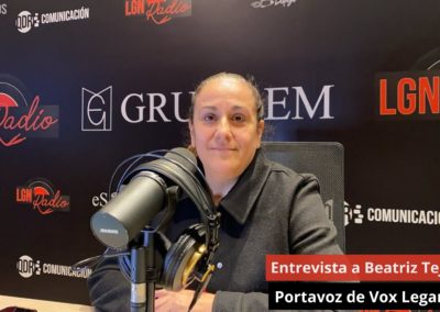 10/04/24 Entrevista a Beatriz Tejero. Portavoz de Vox Leganés