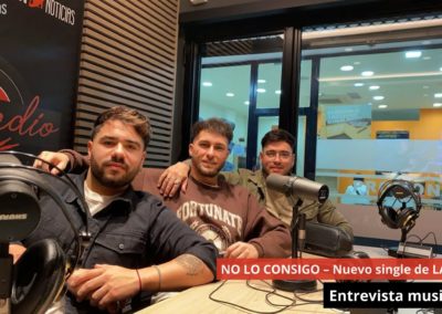 15/04/2024 Entrevista musical al grupo “La Llave” – NO LO CONSIGO