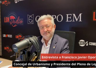 17/04/24 Entrevista a Francisco Javier Oporto. Concejal de Urbanismo del Ayuntamiento de Leganés