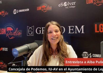 17/04/24 Entrevista a Alba Pulido. Concejala de Podemos, IU-AV en el Ayuntamiento de Leganés