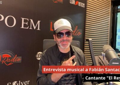 26/04/24 Entrevista musical a Fabián Santacruz. Cantante “El Rey”