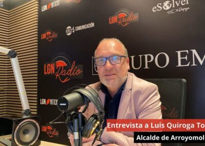 11/04/24 Entrevista a Luis Quiroga Toledo. Alcalde de Arroyomolinos