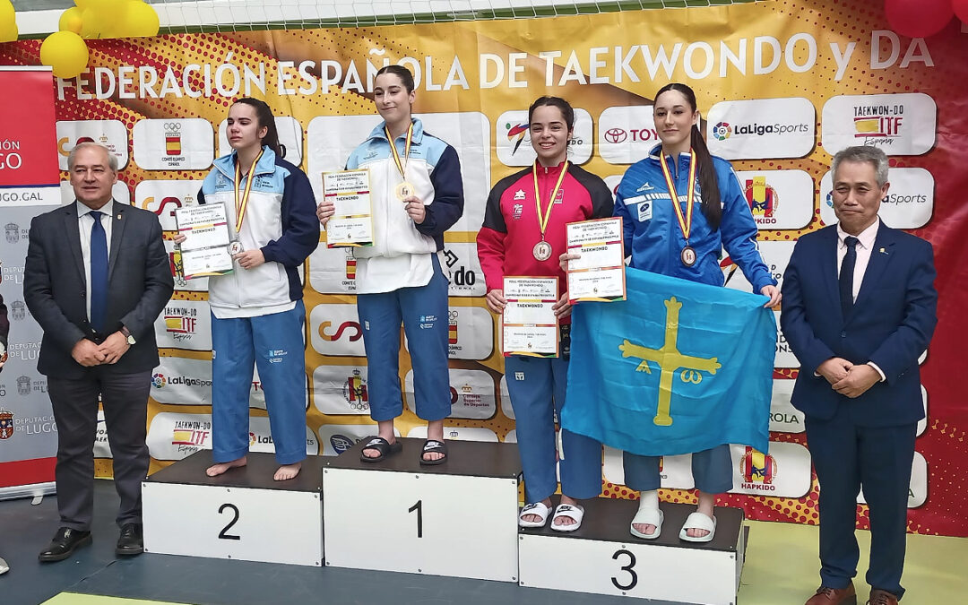 Cuatro medallas en técnica este fin de semana para el taekwondo de Leganés