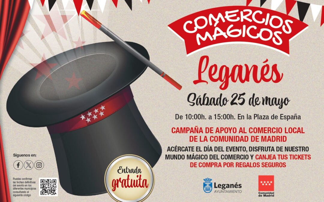 Leganés se prepara para la magia del comercio local: Campaña ‘Comercios Mágicos 2024’