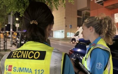 Un joven cae desde un puente a las vías del tren en Fuenlabrada