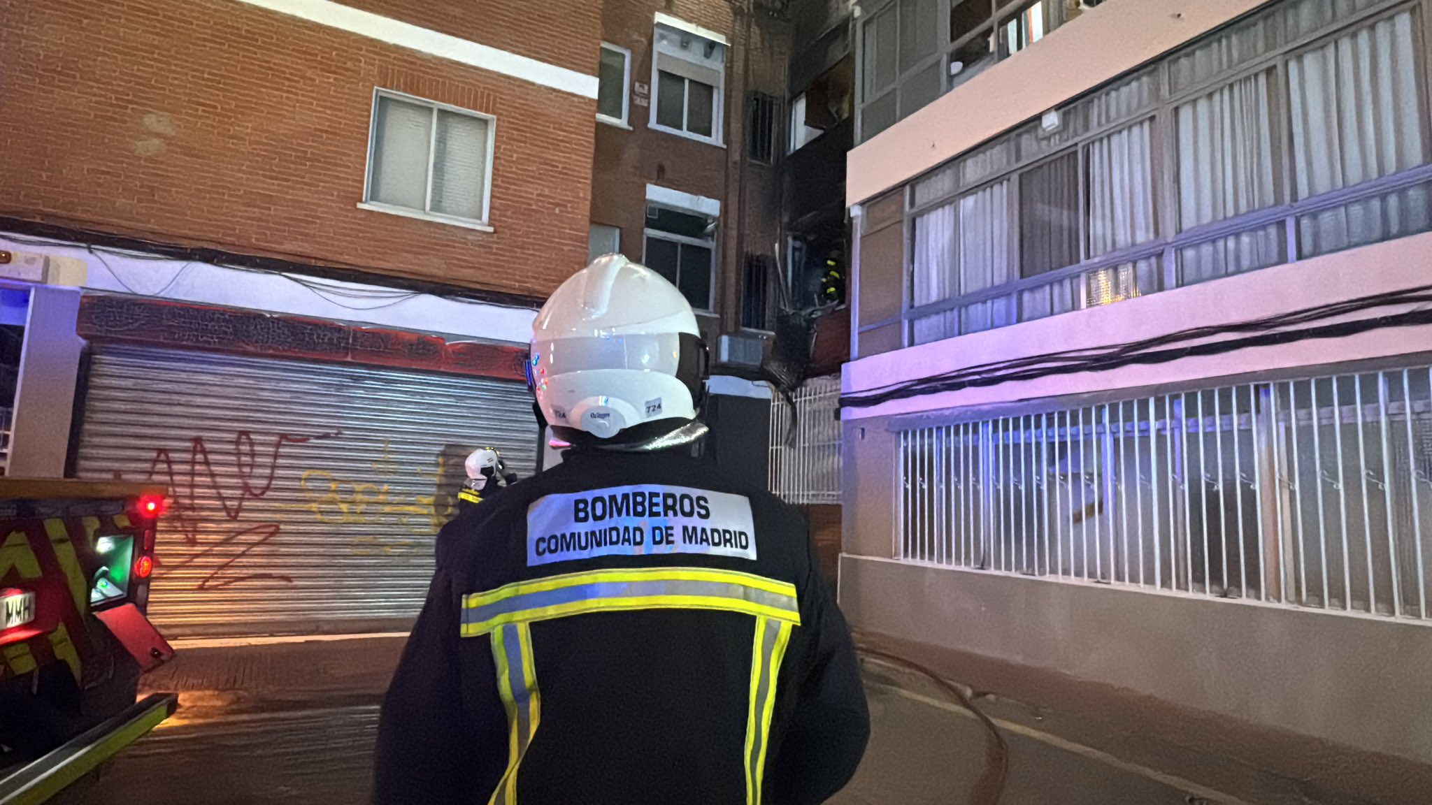 Summa 112.- Muere un hombre en el incendio de una vivienda en Alcalá de Henares