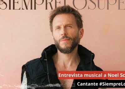 6/05/24 Entrevista musical a Noel Schajris. Cantante #SiempreLoSupe