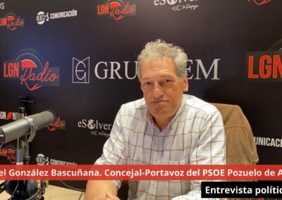 07/05/24 Entrevista a Ángel González Bascuñana. Concejal-Portavoz del PSOE Pozuelo de Alarcón