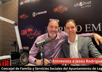 14/05/24 Entrevista a Jesús Rodríguez. Concejal de Familia y Servicios Sociales del Ayto de Leganés