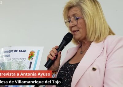 22/05/24 Entrevista a Antonia Ayuso. Alcaldesa de Villamanrique de Tajo