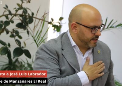 29/05/24 Entrevista a José Luis Labrador. Alcalde de Manzanares El Real